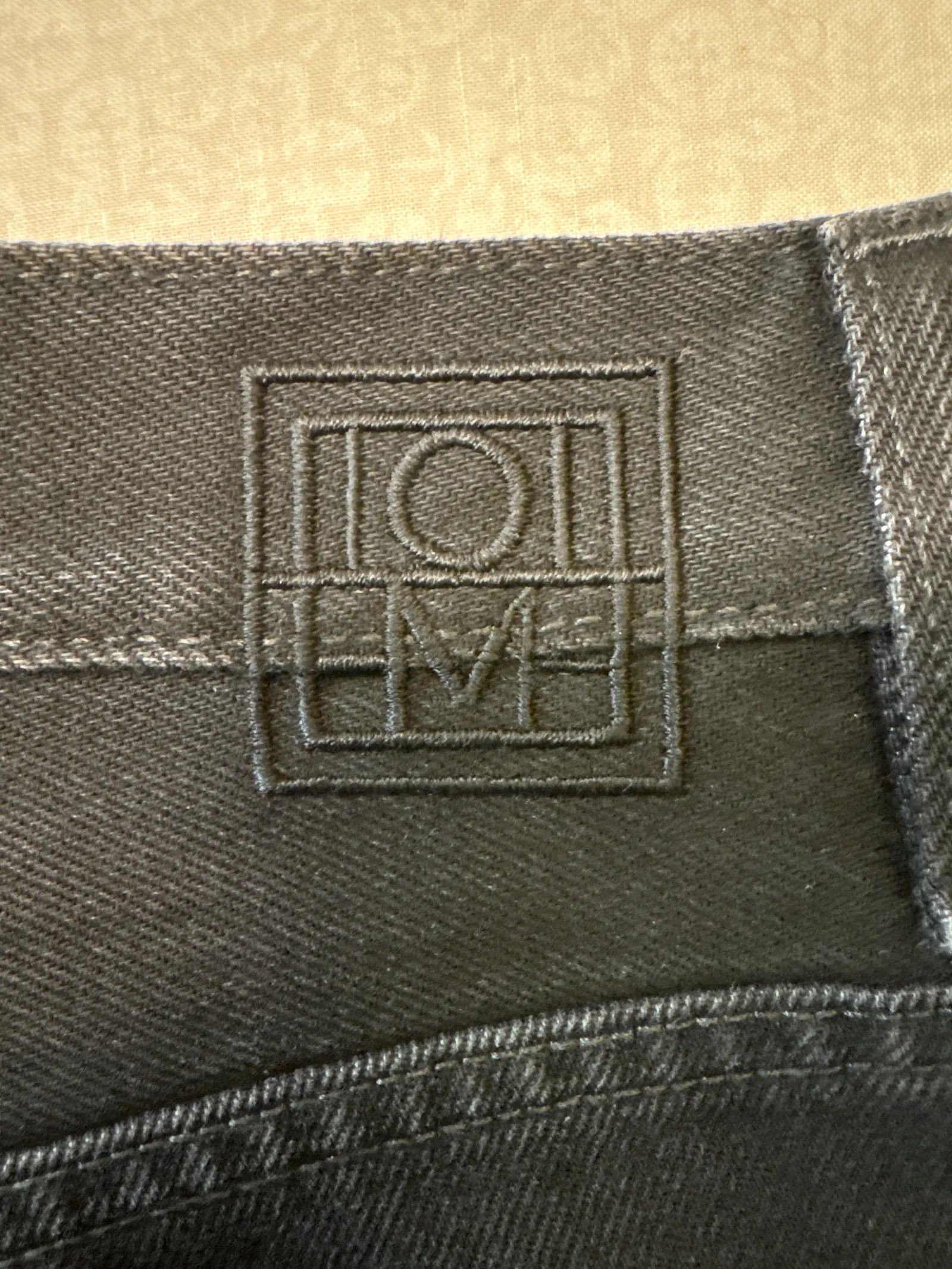 Toteme Toteme Cropped Kick Denim Jeans Size 32" / US 10 / IT 46 - 3 Thumbnail