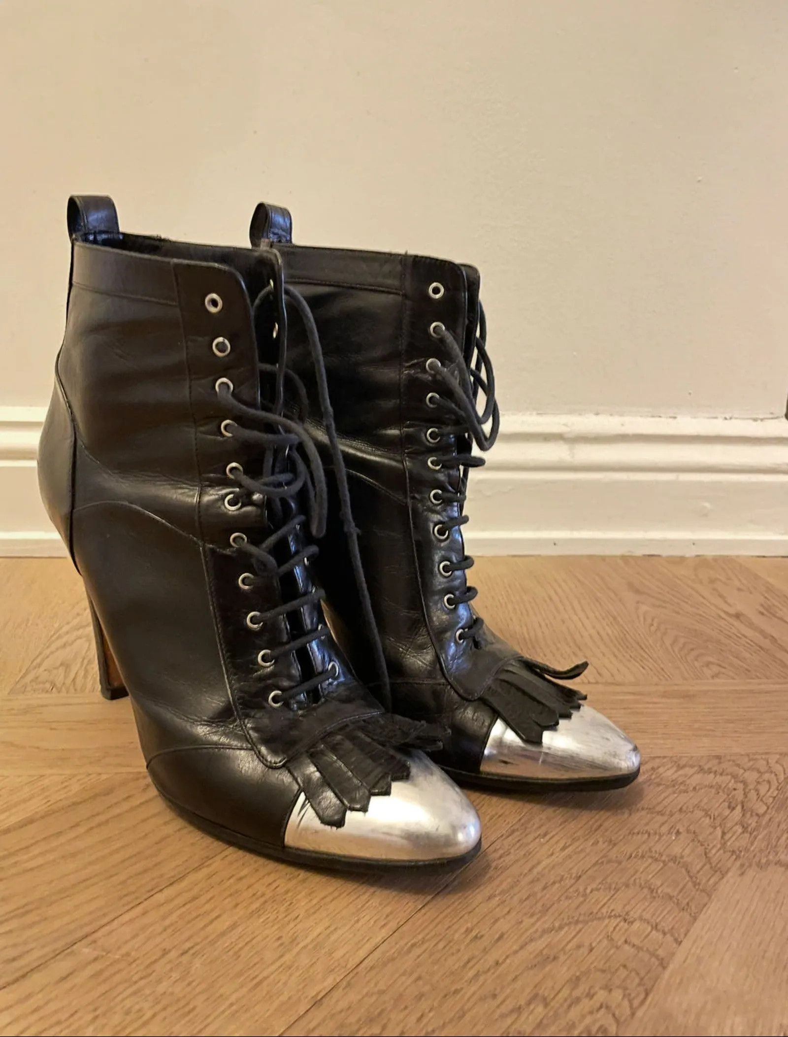 Manolo Blahnik Manolo Blahnik Boots Size US 8 / IT 38 - 3 Thumbnail