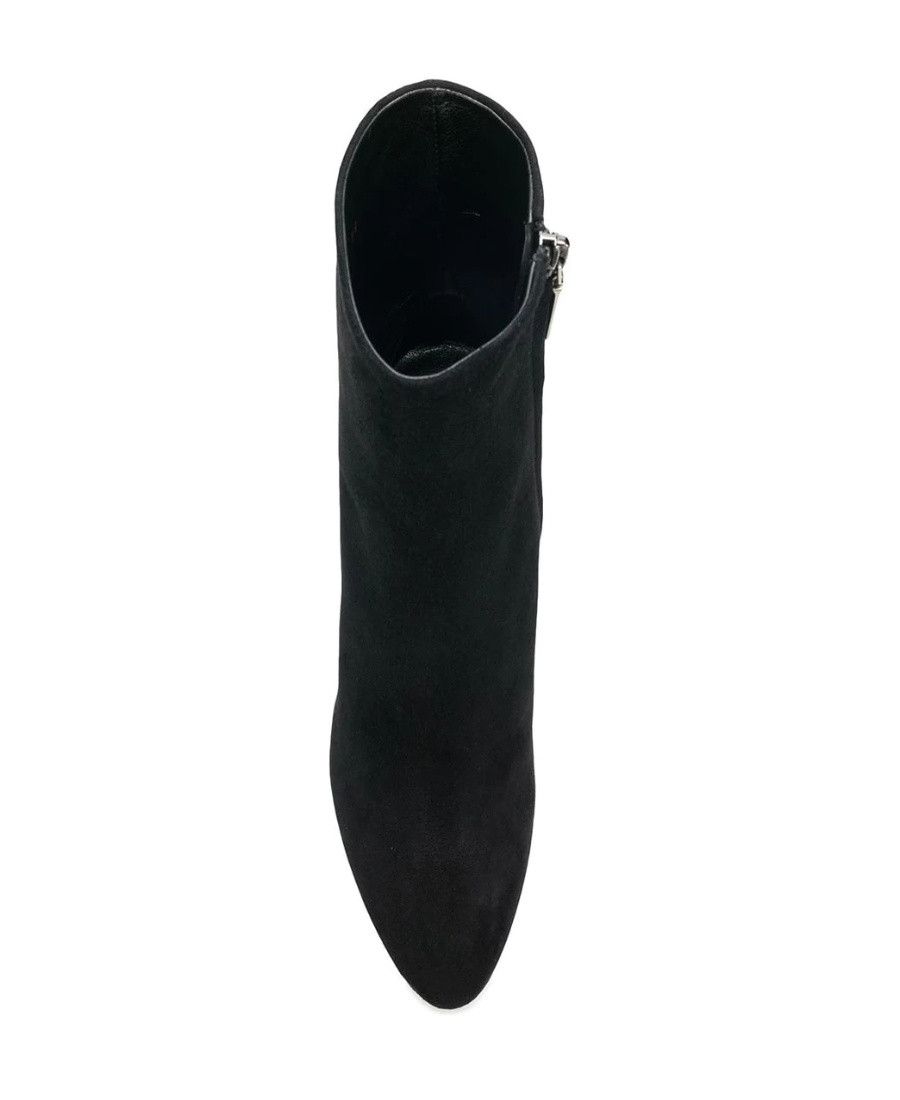Saint Laurent Paris Lou Lou Zipped Ankle Boots in suede Size US 8 / IT 38 - 4 Thumbnail