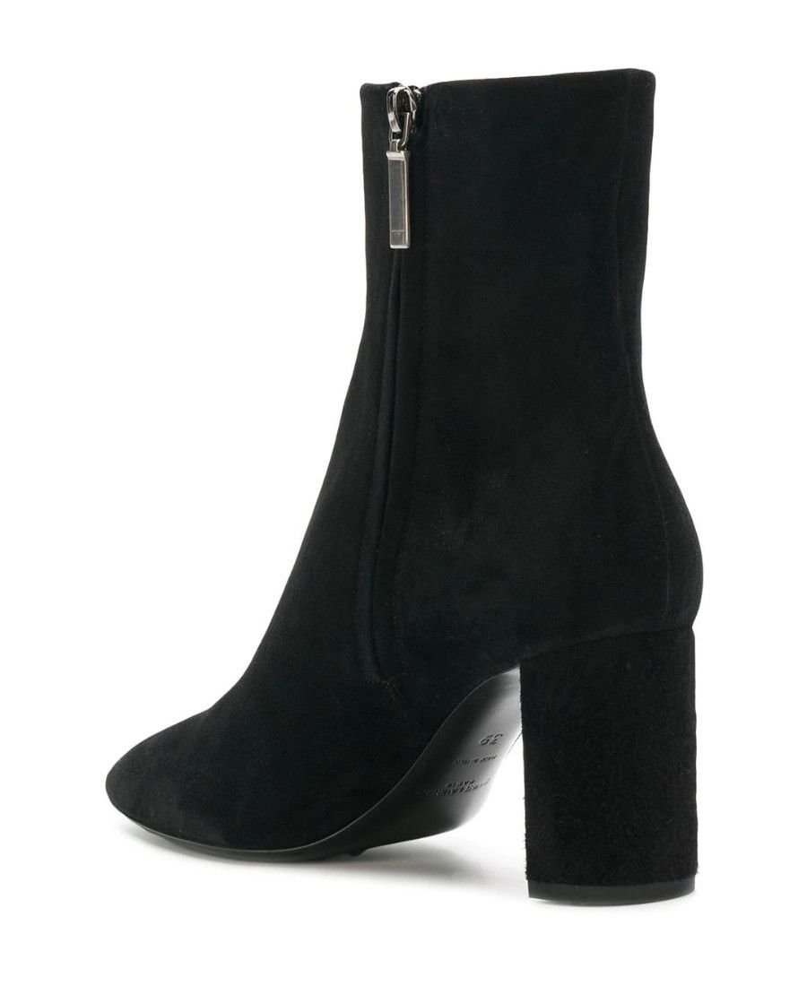 Saint Laurent Paris Lou Lou Zipped Ankle Boots in suede Size US 9.5 / IT 39.5 - 3 Thumbnail