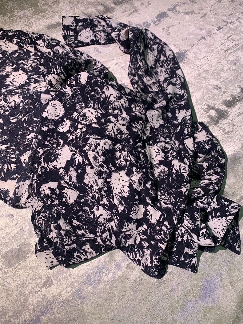 Saint Laurent Floral Print Shirt For Women