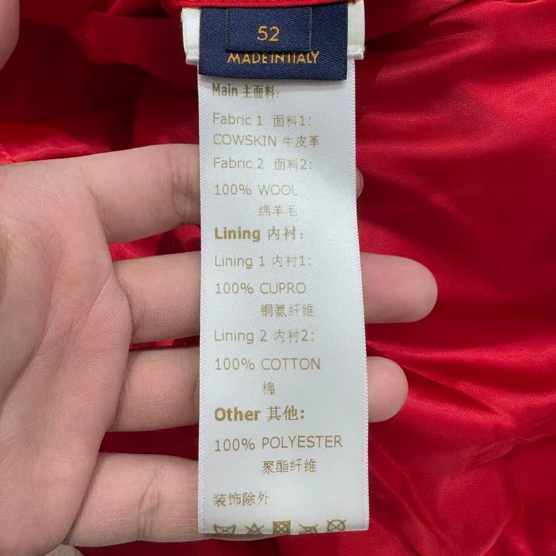 Louis Vuitton Embroidered Baseball Jacket-zp Bombers