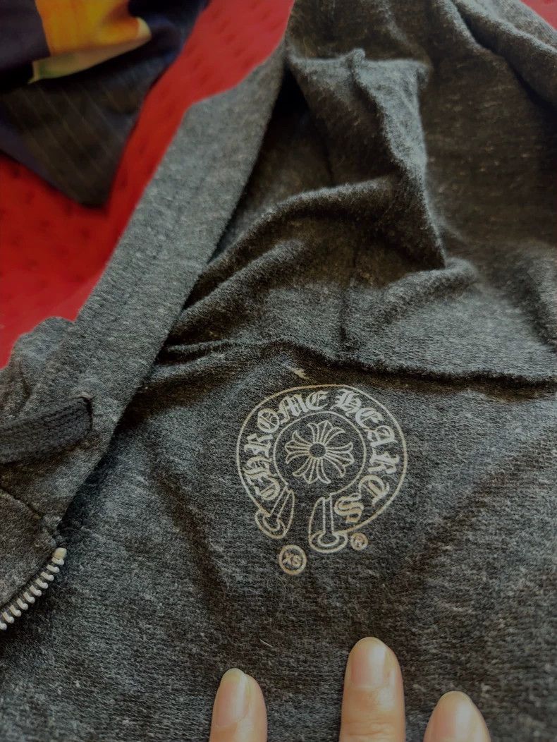 Chrome Hearts Deep Grey Hooded Zip Sweatshirt Size US XS / EU 42 / 0 - 8 Thumbnail