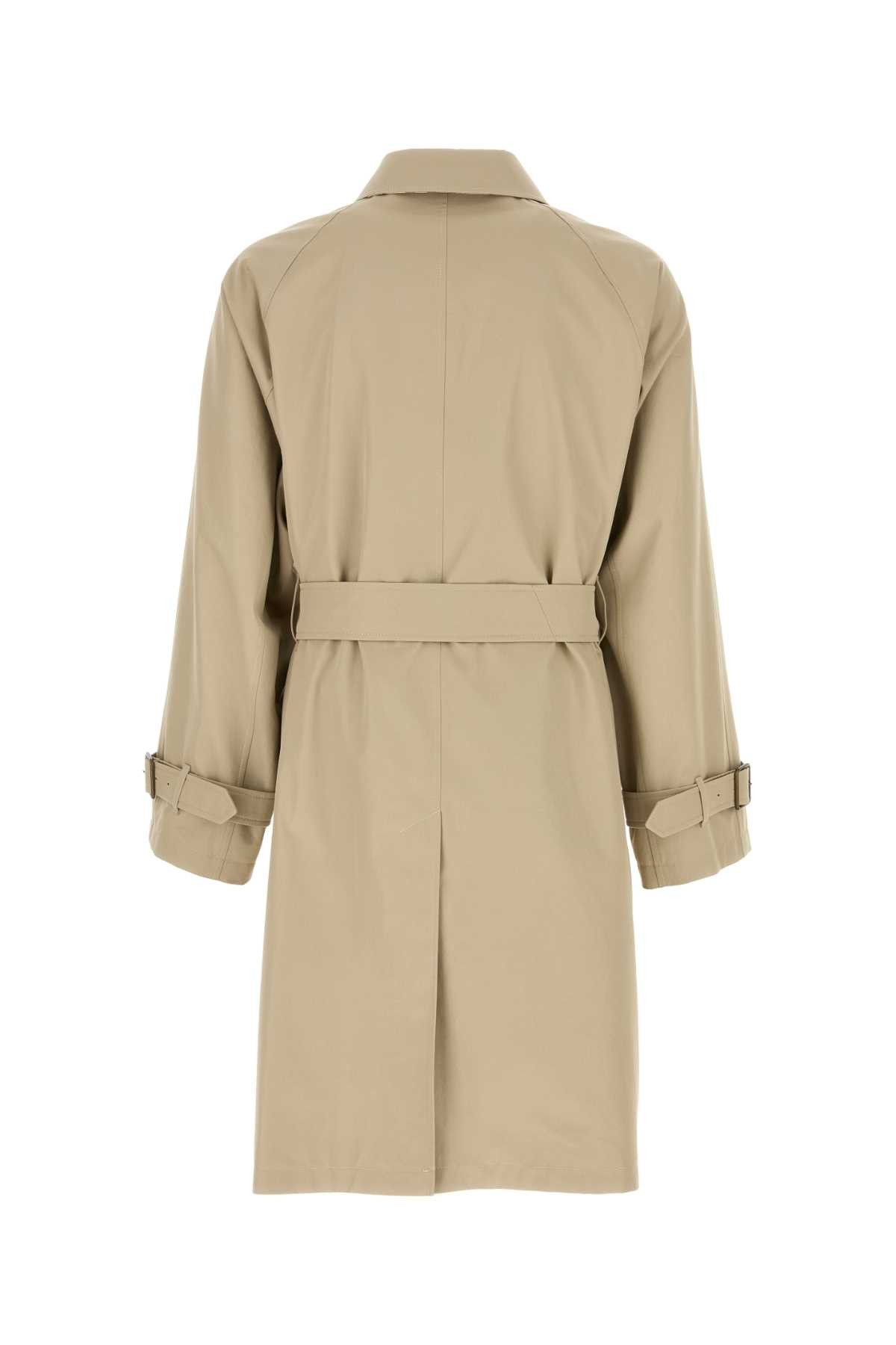 Burberry Capuccino Gabardine Trench Coat Size US M / EU 48-50 / 2 - 2 Thumbnail