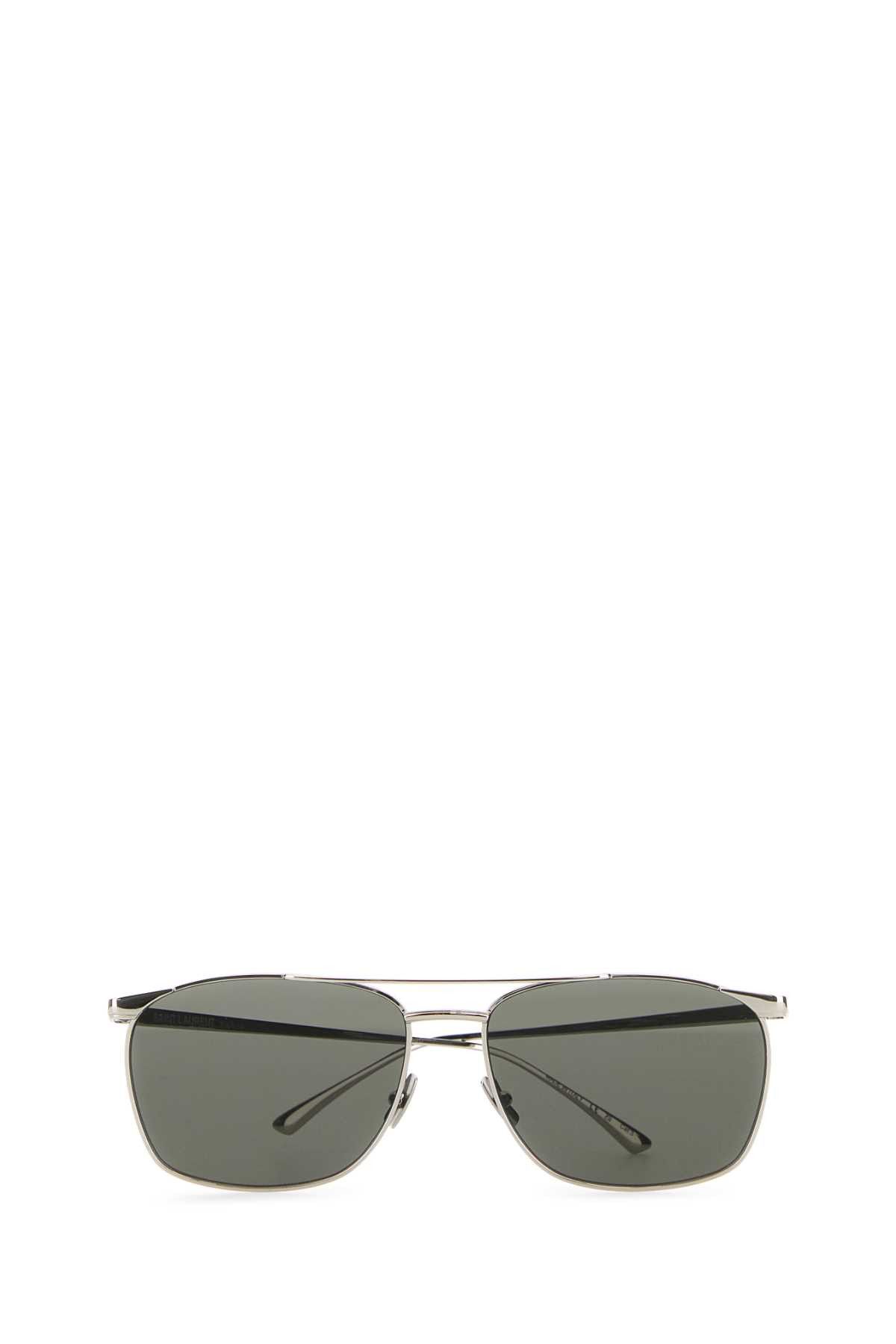 Saint Laurent Paris Silver Metal Sl 796 Sunglasses Size ONE SIZE - 2 Thumbnail