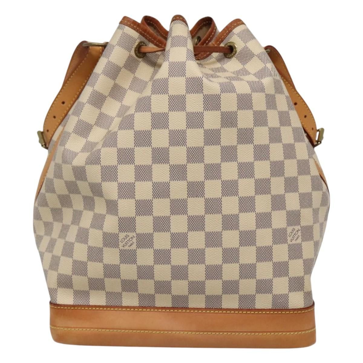 Louis Vuitton Noé White Canvas Shoulder Bag (Pre-Owned) Size ONE SIZE - 2 Thumbnail