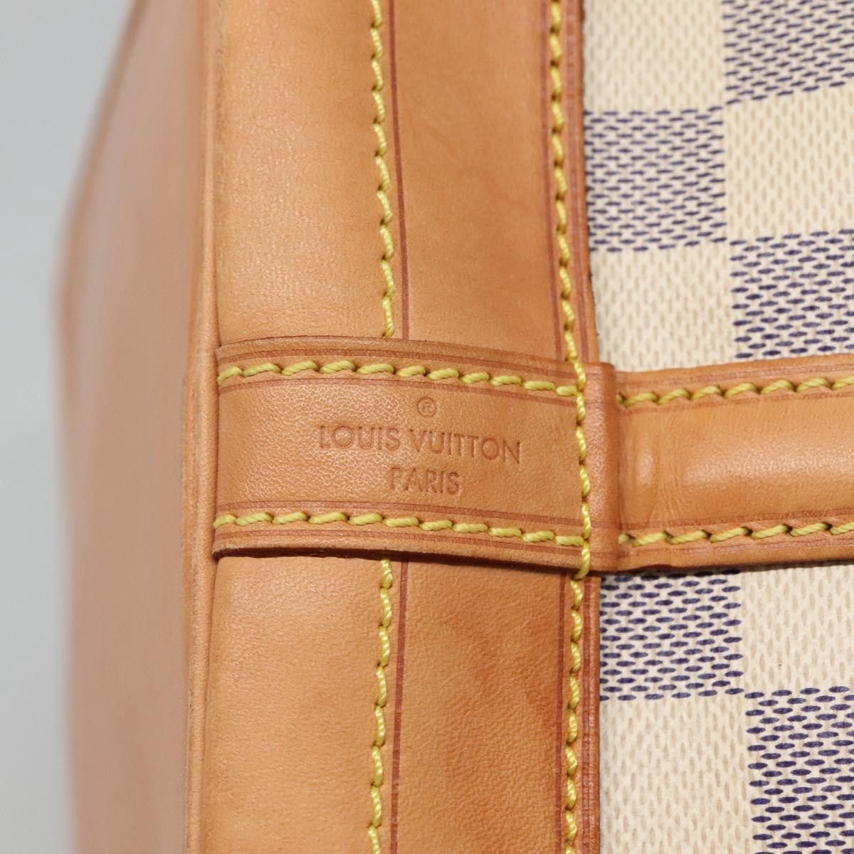 Louis Vuitton Noé White Canvas Shoulder Bag (Pre-Owned) Size ONE SIZE - 17 Thumbnail