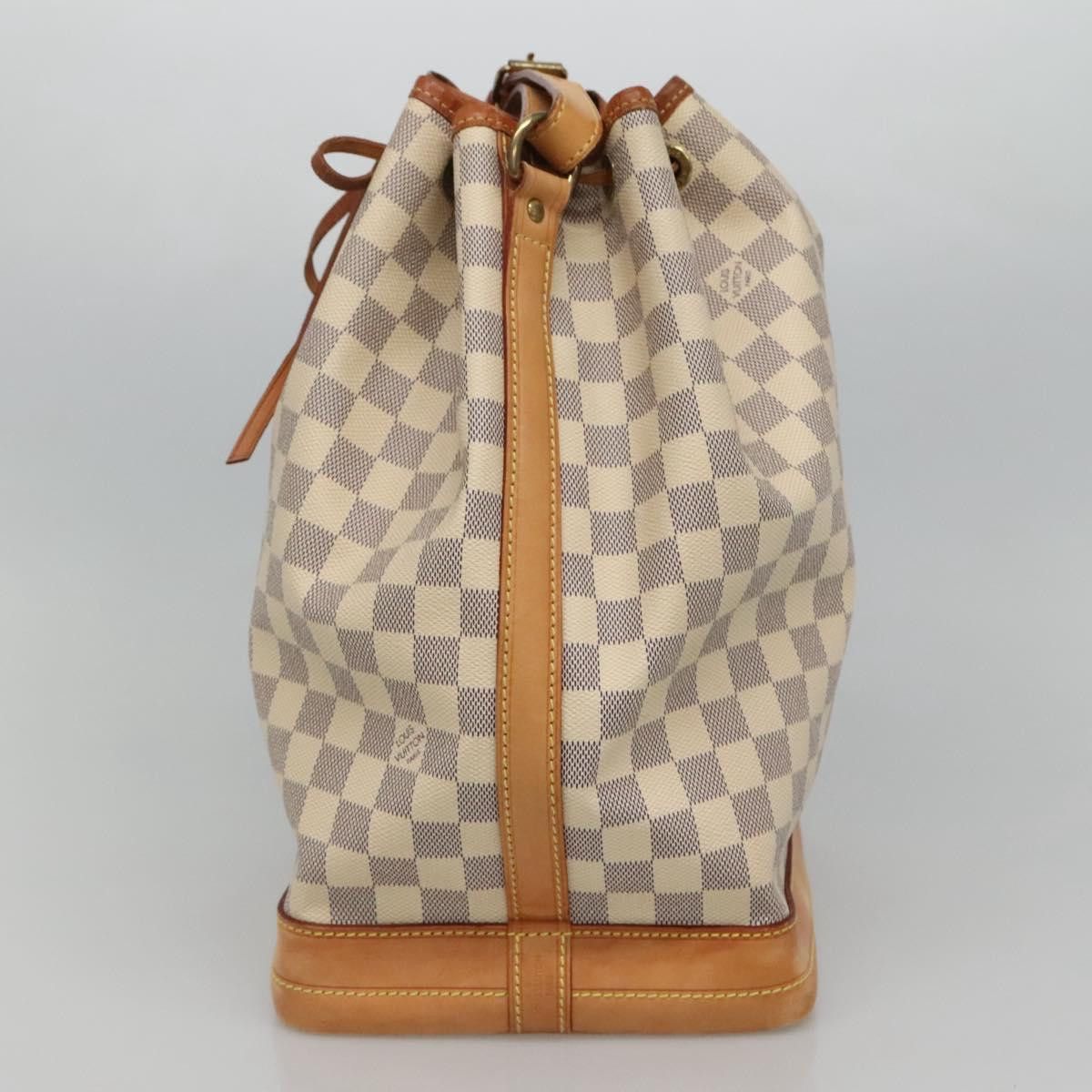 Louis Vuitton Noé White Canvas Shoulder Bag (Pre-Owned) Size ONE SIZE - 4 Thumbnail