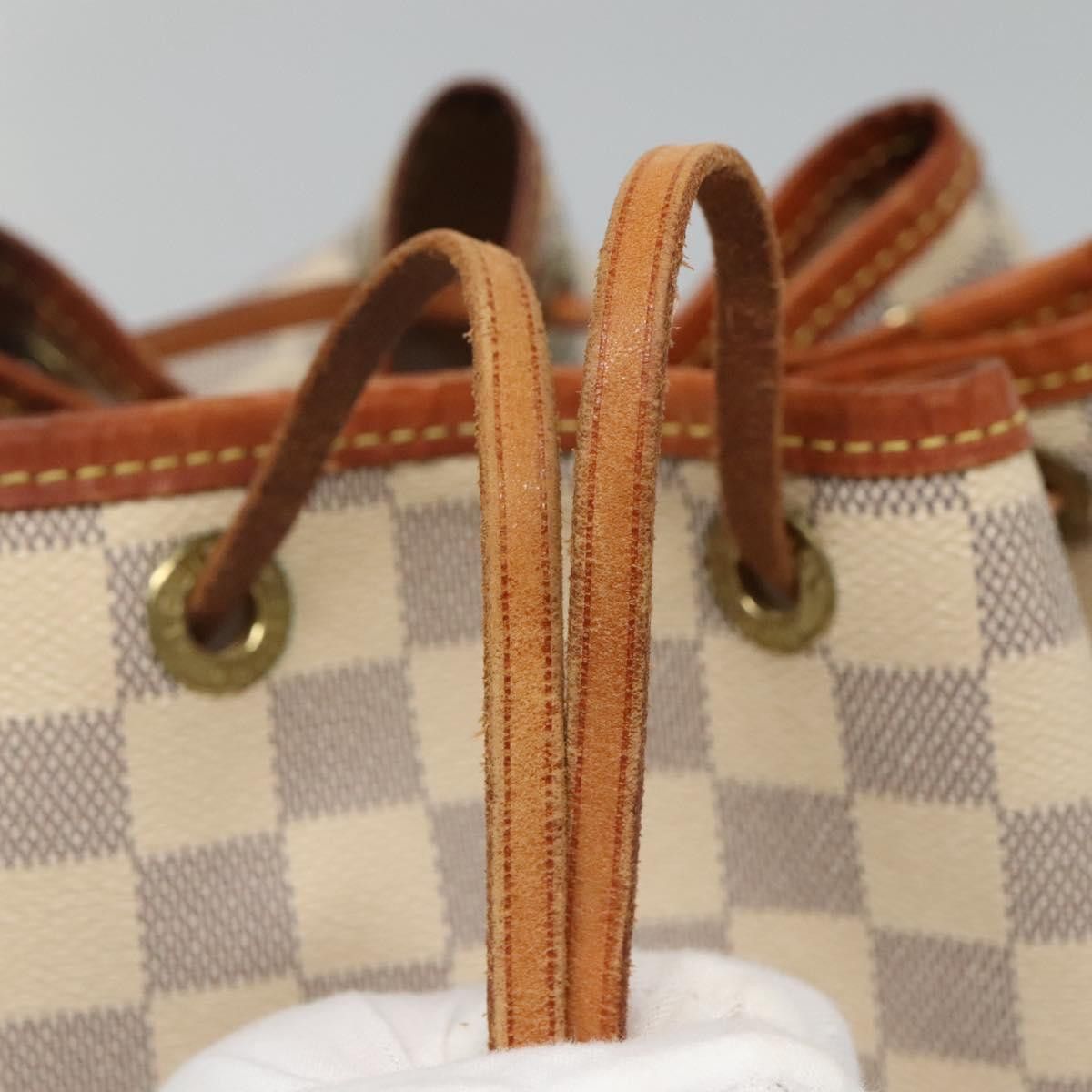 Louis Vuitton Noé White Canvas Shoulder Bag (Pre-Owned) Size ONE SIZE - 12 Thumbnail