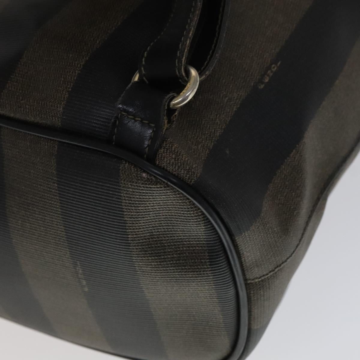 Fendi Pequin Brown Canvas Backpack Bag (Pre-Owned) Size ONE SIZE - 9 Thumbnail