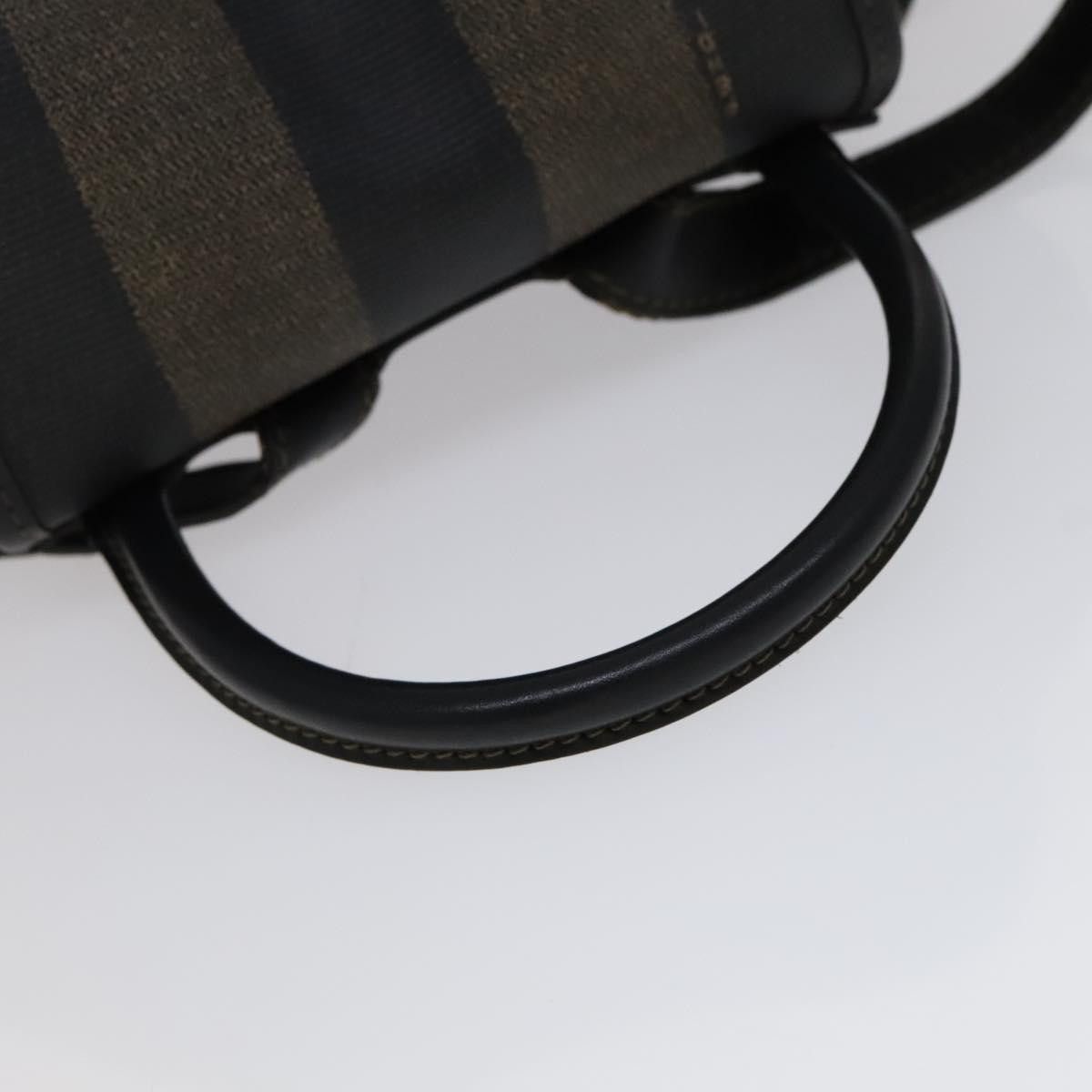 Fendi Pequin Brown Canvas Backpack Bag (Pre-Owned) Size ONE SIZE - 5 Thumbnail