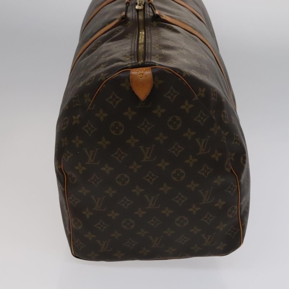 Louis Vuitton Keepall 60 Brown Canvas Travel Bag (Pre-Owned) Size ONE SIZE - 3 Thumbnail