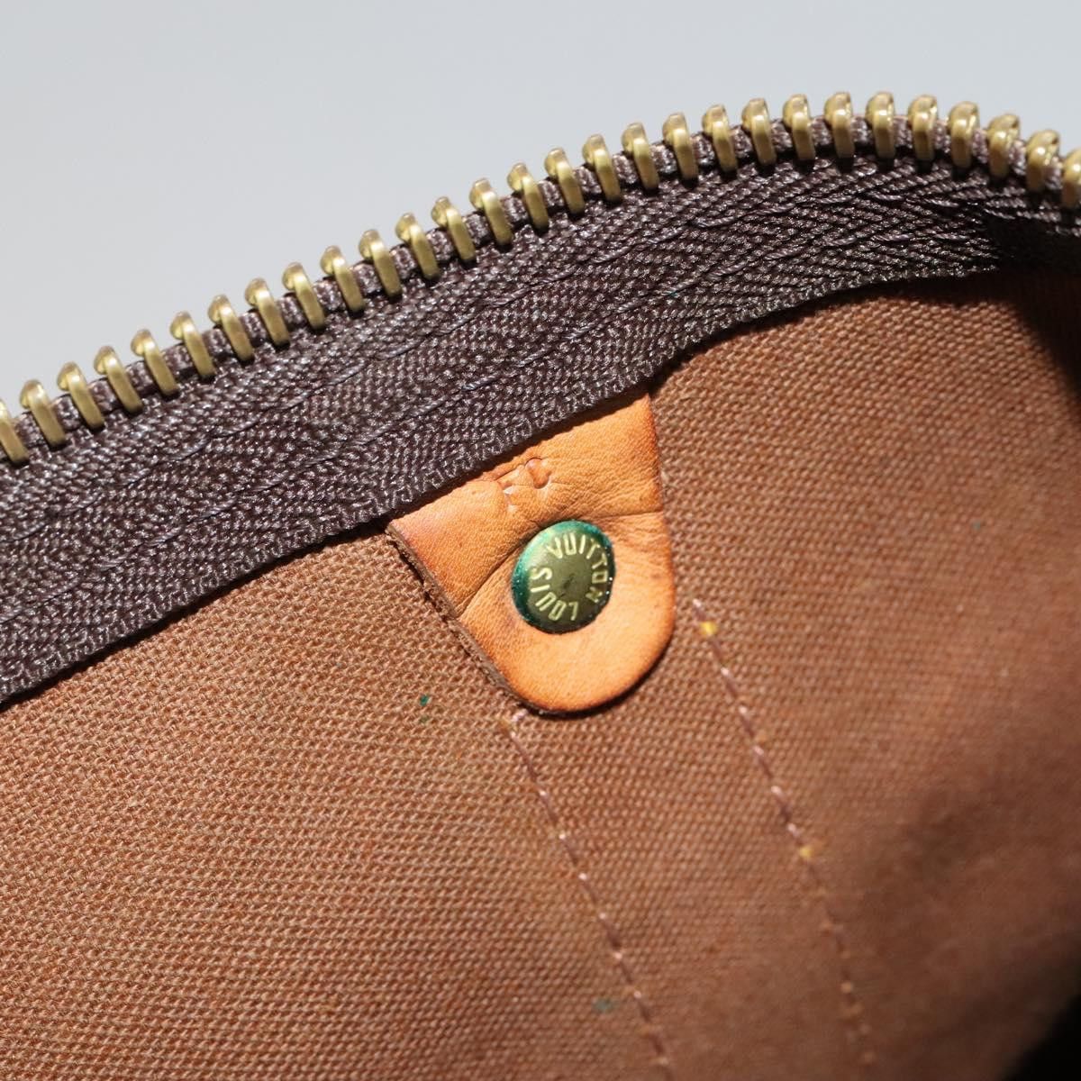Louis Vuitton Keepall 60 Brown Canvas Travel Bag (Pre-Owned) Size ONE SIZE - 15 Thumbnail