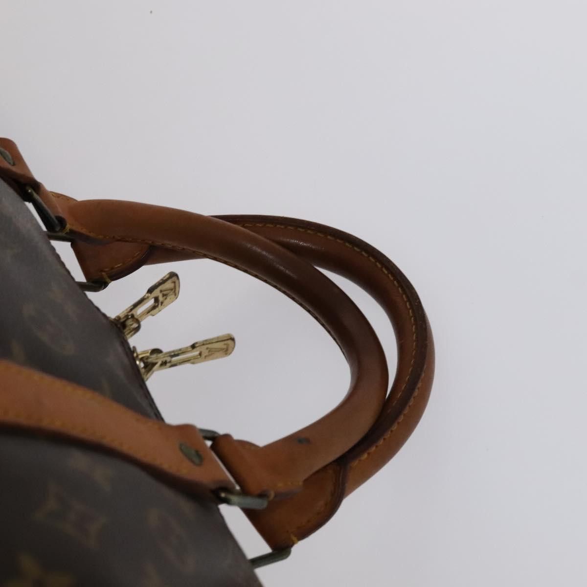 Louis Vuitton Keepall 60 Brown Canvas Travel Bag (Pre-Owned) Size ONE SIZE - 11 Thumbnail