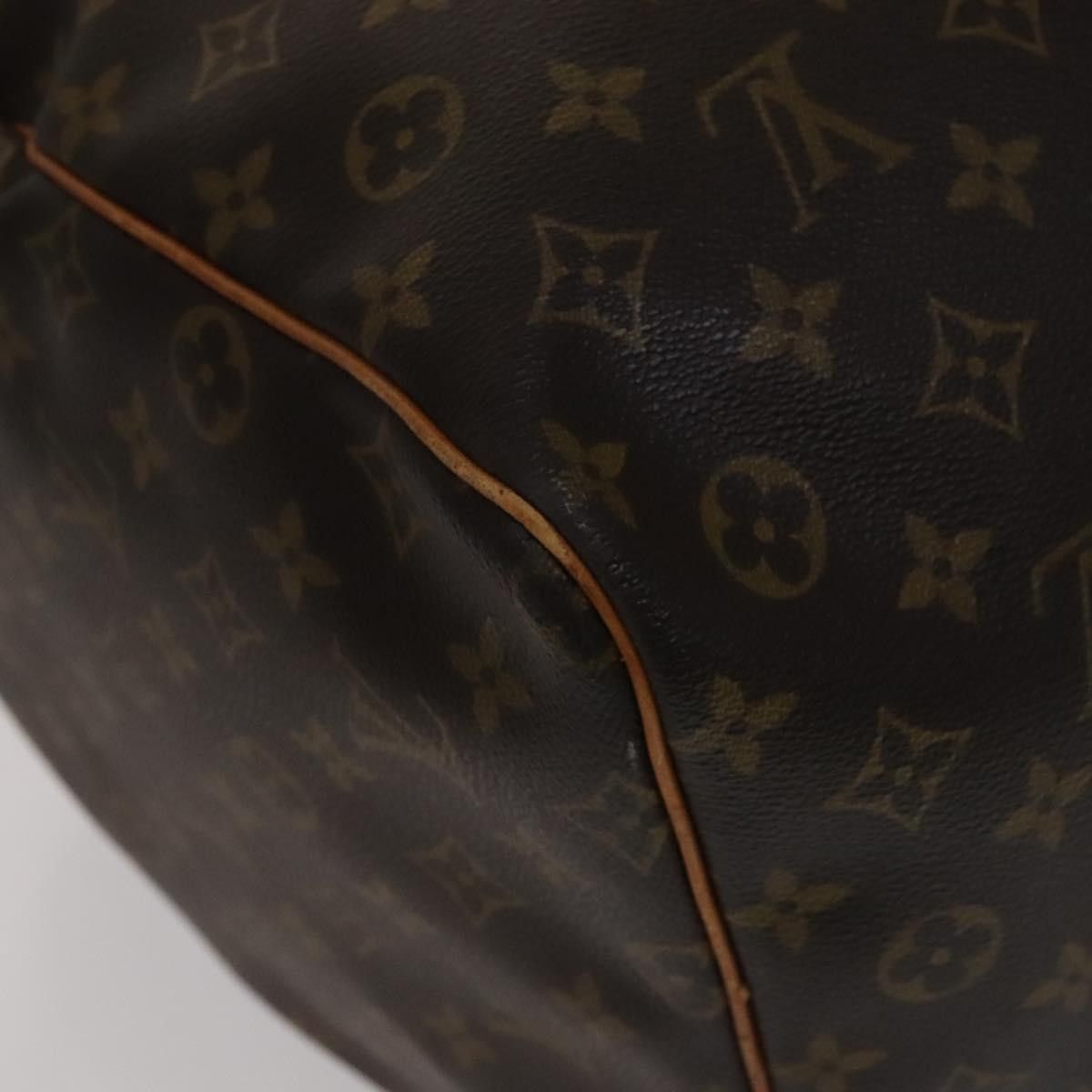 Louis Vuitton Keepall 60 Brown Canvas Travel Bag (Pre-Owned) Size ONE SIZE - 8 Thumbnail