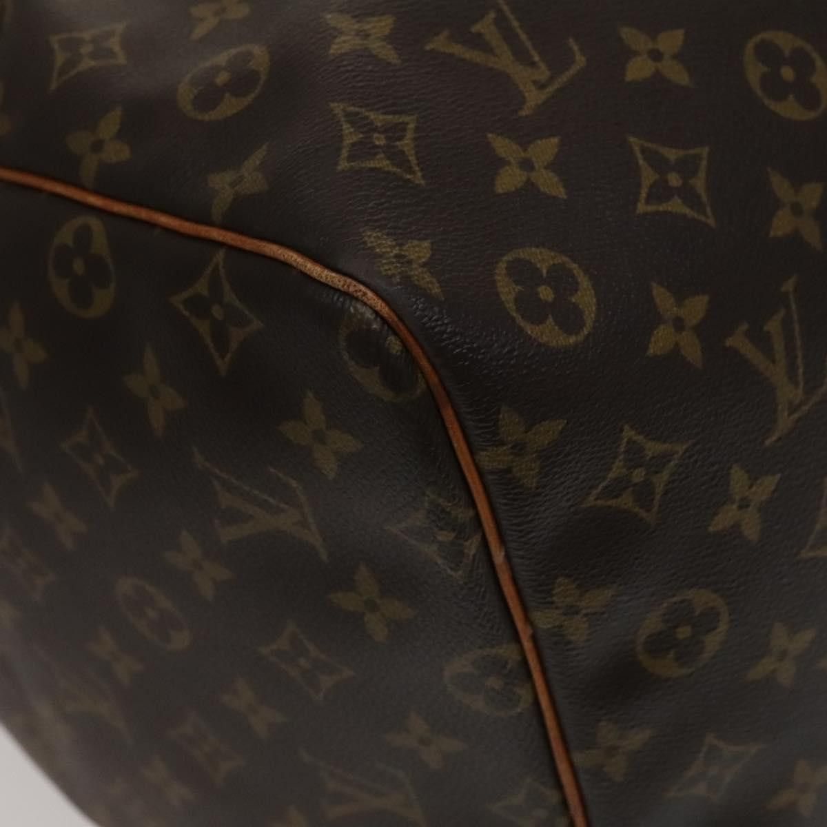 Louis Vuitton Keepall 60 Brown Canvas Travel Bag (Pre-Owned) Size ONE SIZE - 7 Thumbnail