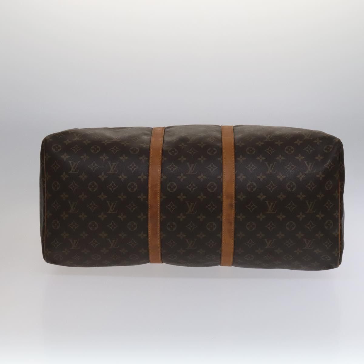 Louis Vuitton Keepall 60 Brown Canvas Travel Bag (Pre-Owned) Size ONE SIZE - 20 Thumbnail