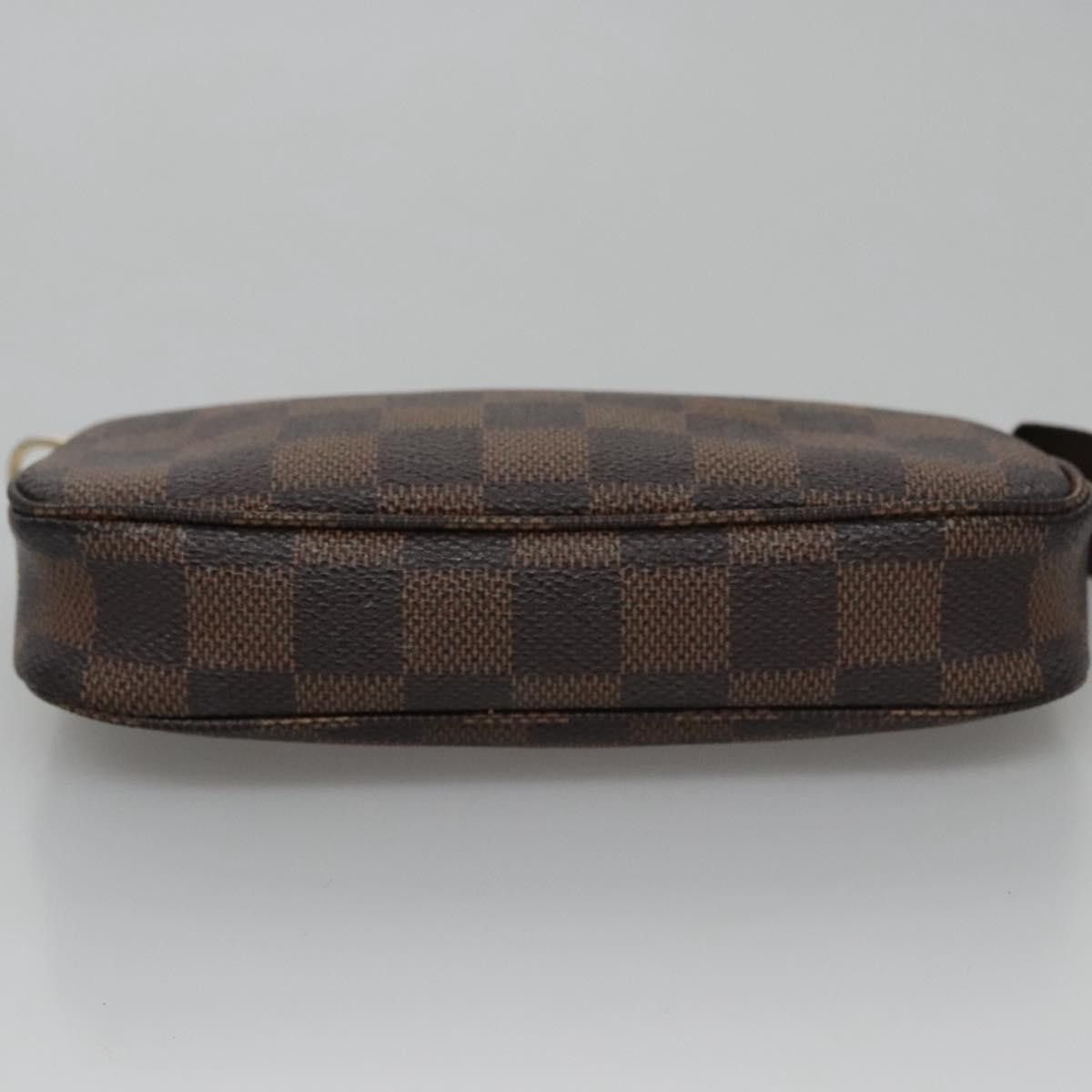 Louis Vuitton Mini Pochette Accessoires Brown Canvas Clutch Bag Size ONE SIZE - 5 Thumbnail