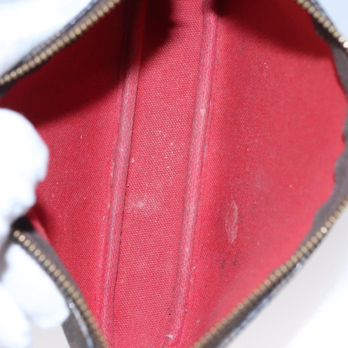 Louis Vuitton Mini Pochette Accessoires Brown Canvas Clutch Bag Size ONE SIZE - 11 Thumbnail