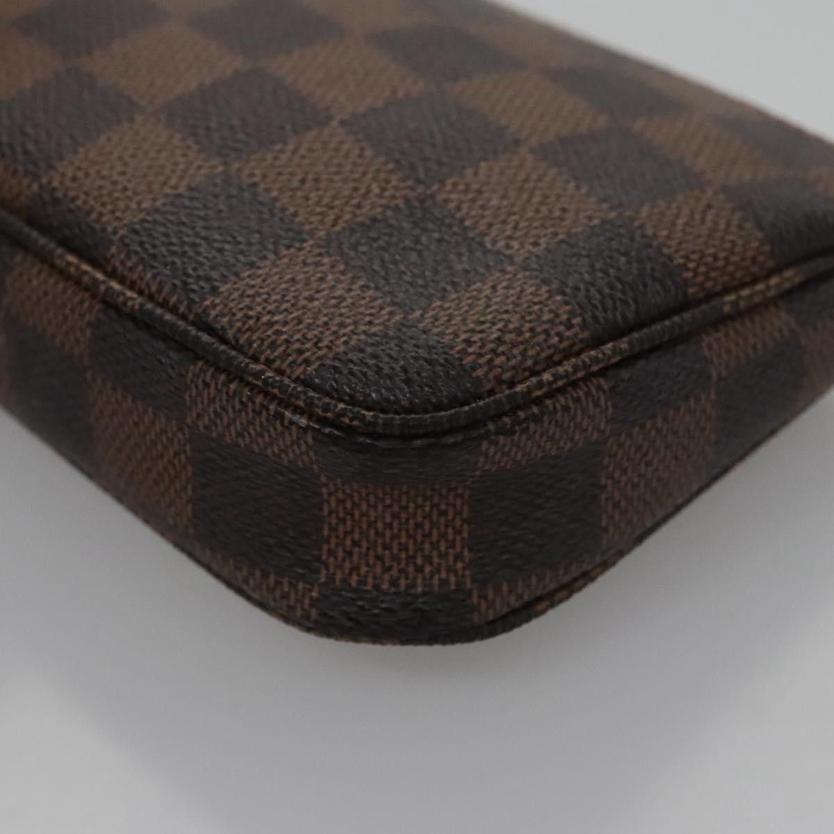 Louis Vuitton Mini Pochette Accessoires Brown Canvas Clutch Bag Size ONE SIZE - 16 Thumbnail