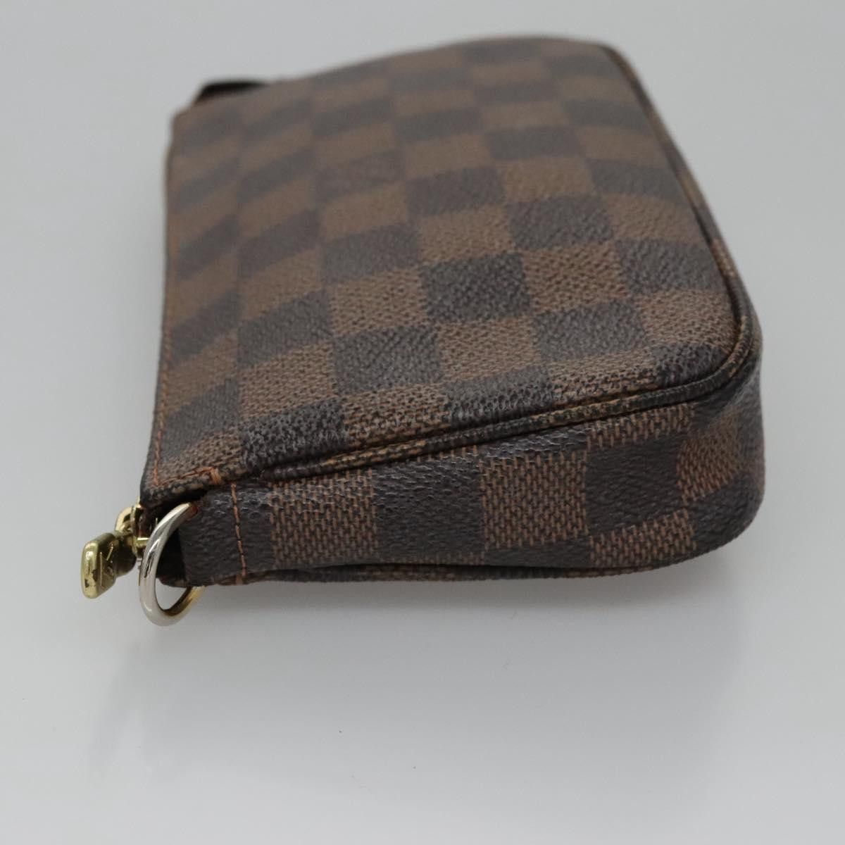 Louis Vuitton Mini Pochette Accessoires Brown Canvas Clutch Bag Size ONE SIZE - 3 Thumbnail