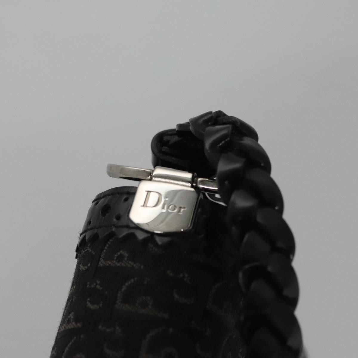 Dior Trotter Black Canvas Shoulder Bag (Pre-Owned) Size ONE SIZE - 20 Thumbnail