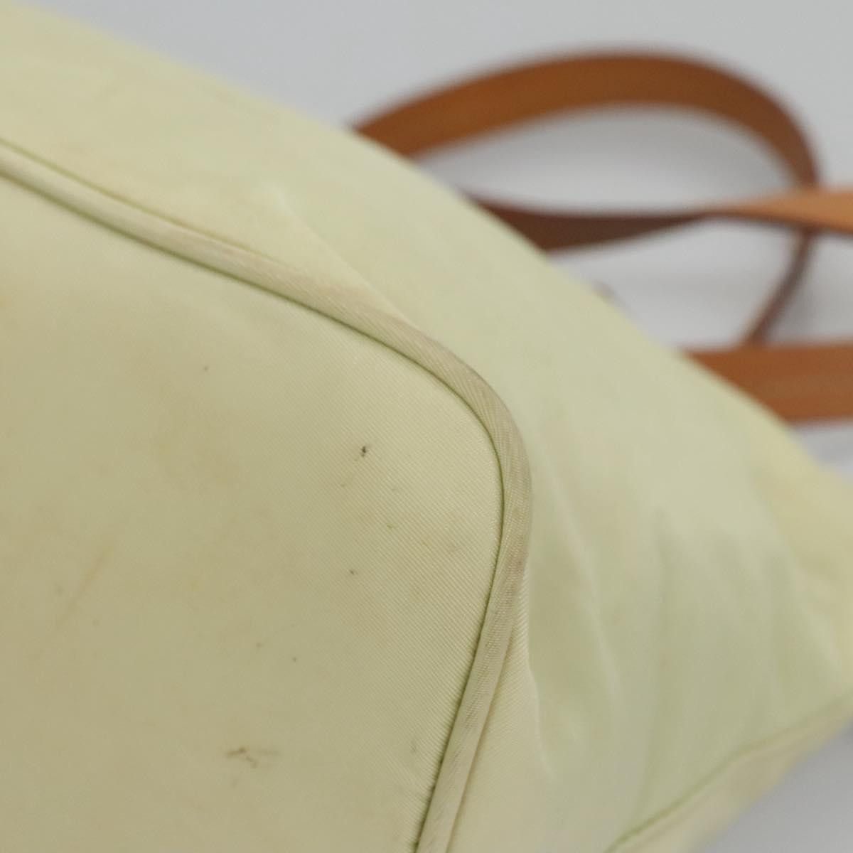 Prada Tessuto Ecru Synthetic Handbag (Pre-Owned) Size ONE SIZE - 9 Thumbnail