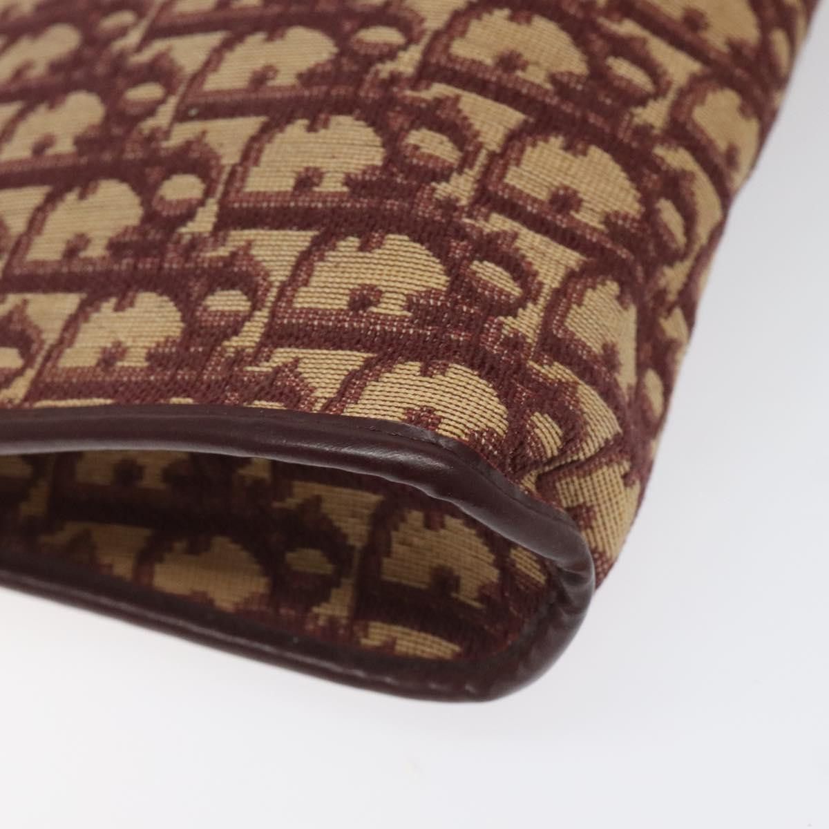 Dior Trotter Red Canvas Shoulder Bag (Pre-Owned) Size ONE SIZE - 6 Thumbnail