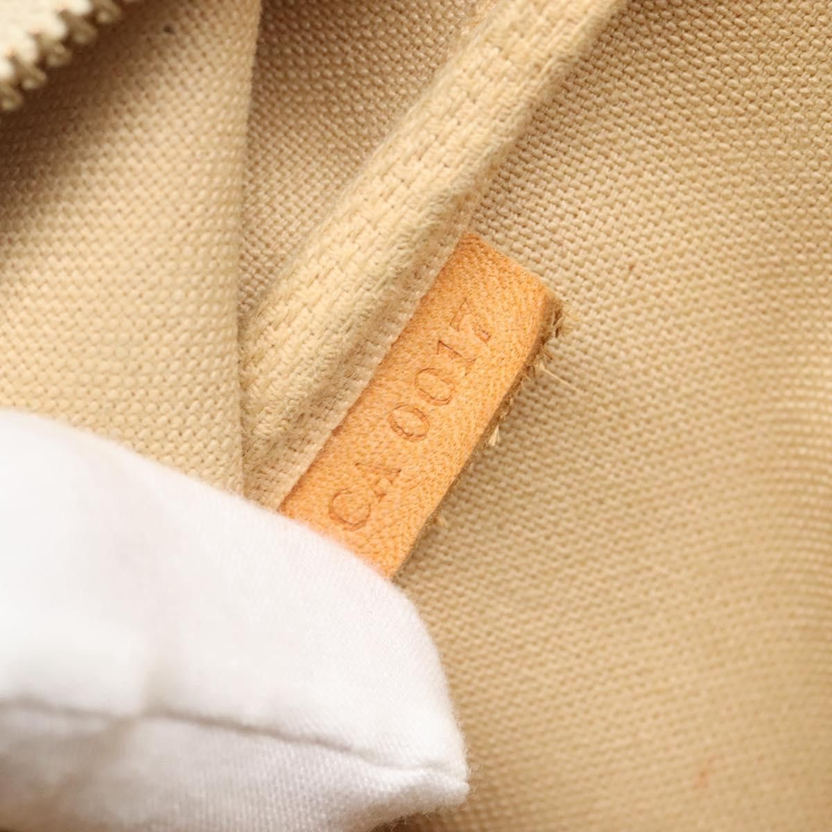 Louis Vuitton Pochette Accessoire White Canvas Clutch Bag (Pre-Owned) Size ONE SIZE - 13 Thumbnail