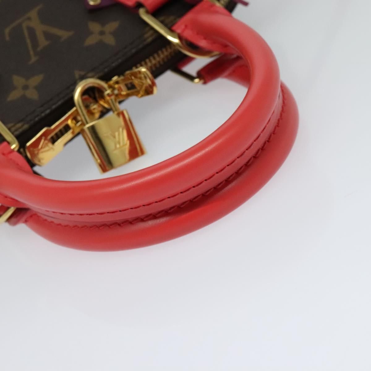 Louis Vuitton Alma Bb Red Canvas Handbag (Pre-Owned) Size ONE SIZE - 6 Thumbnail