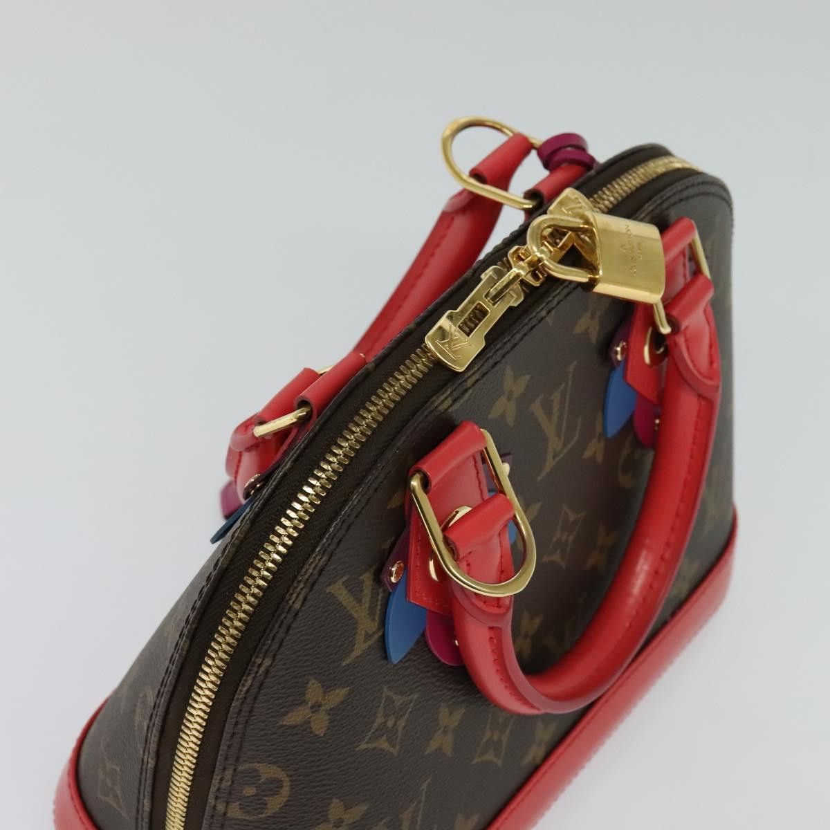 Louis Vuitton Alma Bb Red Canvas Handbag (Pre-Owned) Size ONE SIZE - 19 Thumbnail