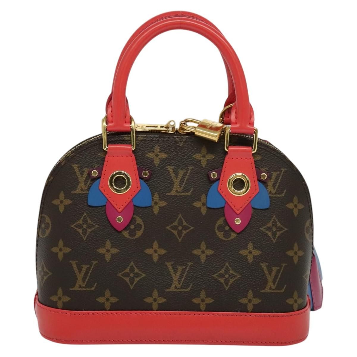 Louis Vuitton Alma Bb Red Canvas Handbag (Pre-Owned) Size ONE SIZE - 2 Thumbnail