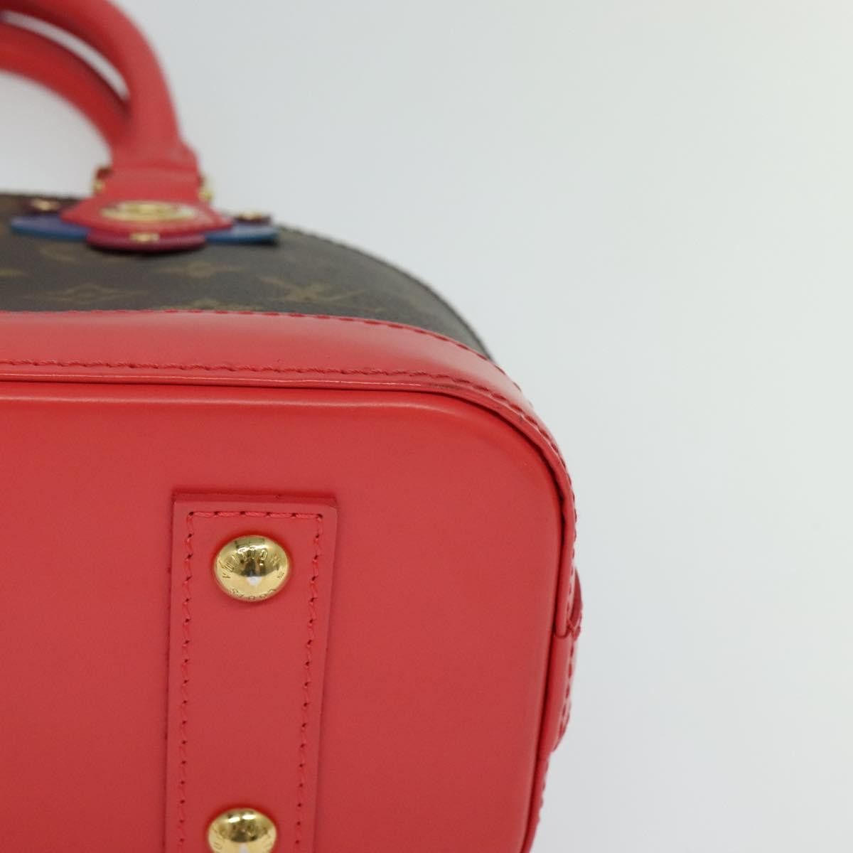 Louis Vuitton Alma Bb Red Canvas Handbag (Pre-Owned) Size ONE SIZE - 9 Thumbnail