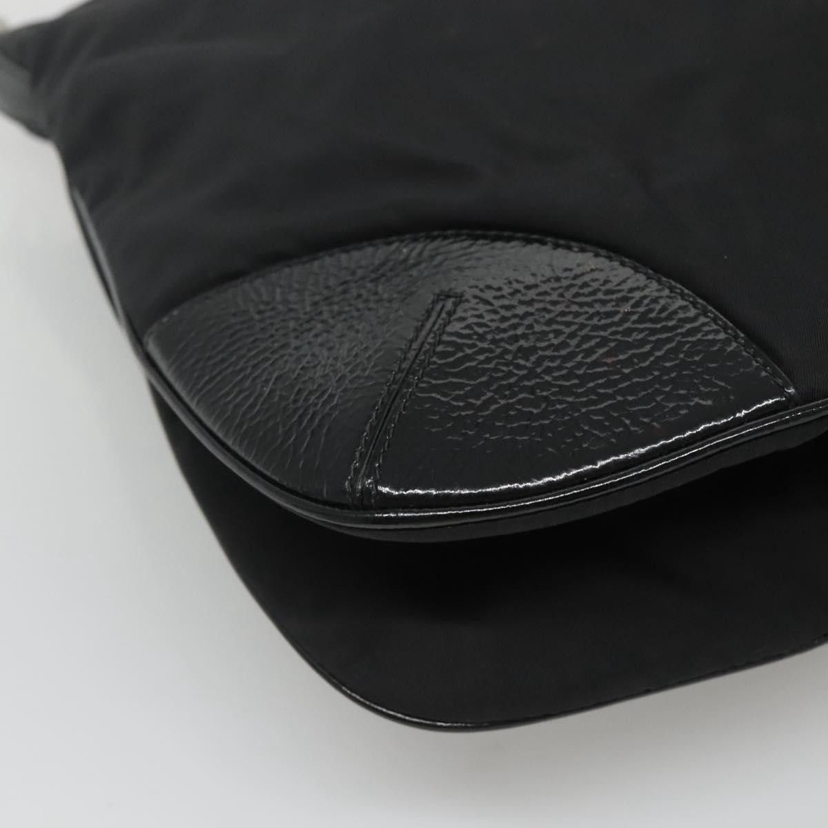 Prada Tessuto Black Synthetic Shoulder Bag (Pre-Owned) Size ONE SIZE - 9 Thumbnail