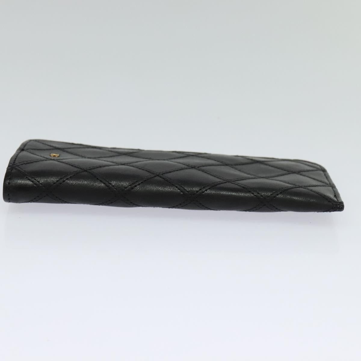 Chanel Coco Mark Black Lizard Wallet (Pre-Owned) Size ONE SIZE - 3 Thumbnail
