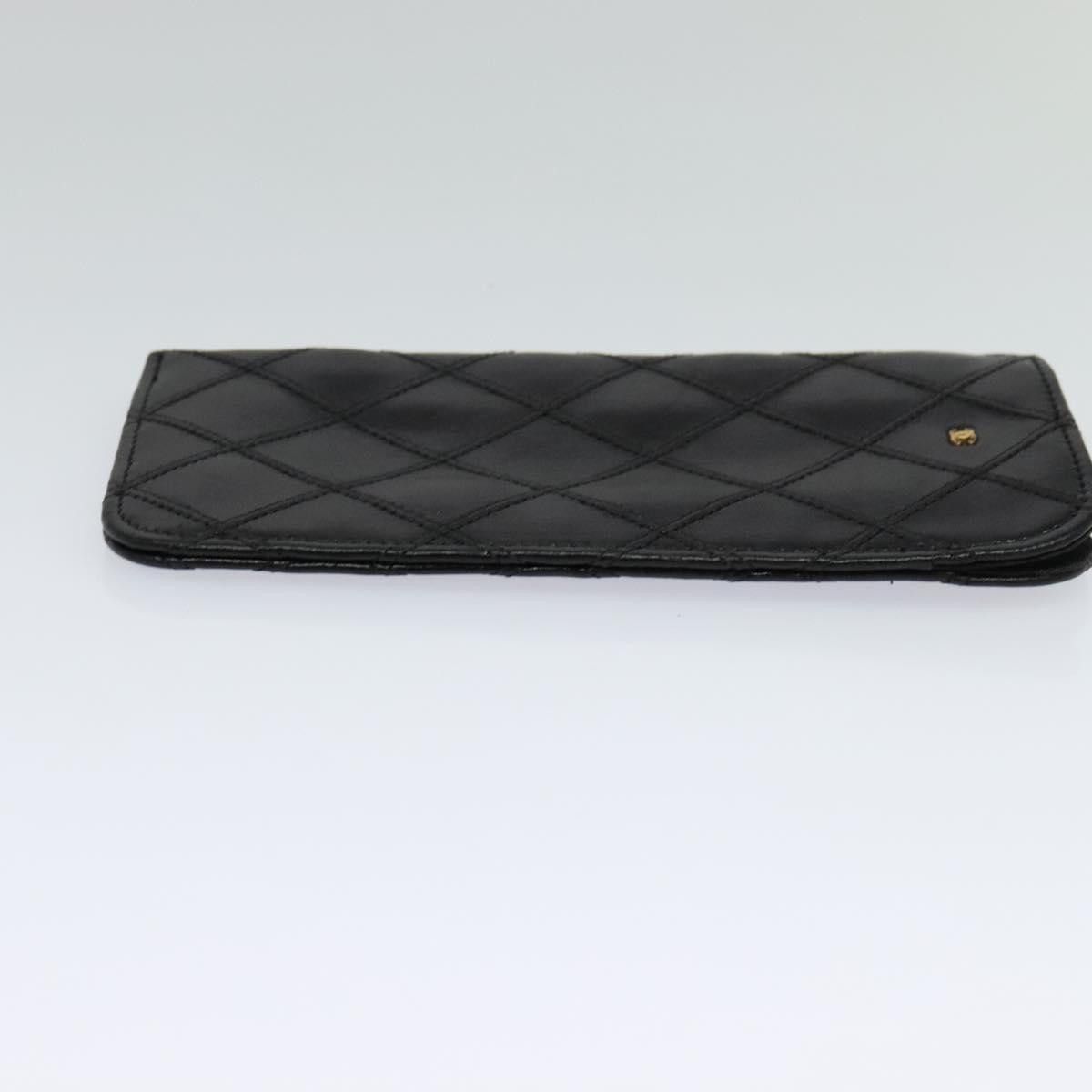 Chanel Coco Mark Black Lizard Wallet (Pre-Owned) Size ONE SIZE - 4 Thumbnail