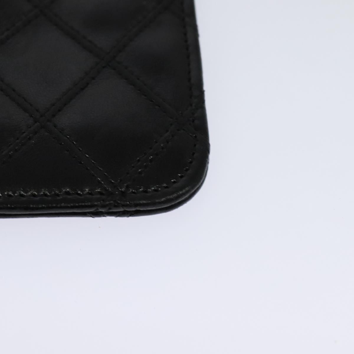 Chanel Coco Mark Black Lizard Wallet (Pre-Owned) Size ONE SIZE - 8 Thumbnail