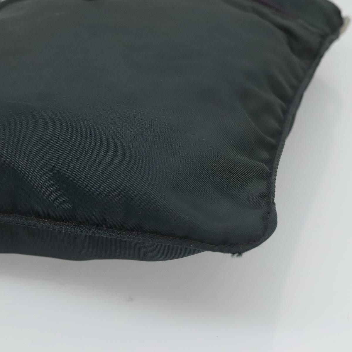 Prada Tessuto Green Synthetic Clutch Bag (Pre-Owned) Size ONE SIZE - 6 Thumbnail