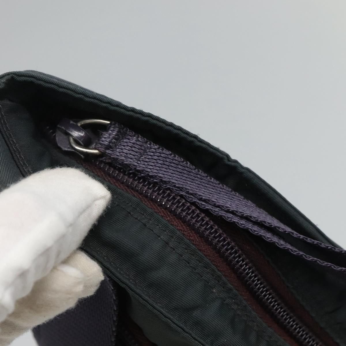 Prada Tessuto Green Synthetic Clutch Bag (Pre-Owned) Size ONE SIZE - 12 Thumbnail