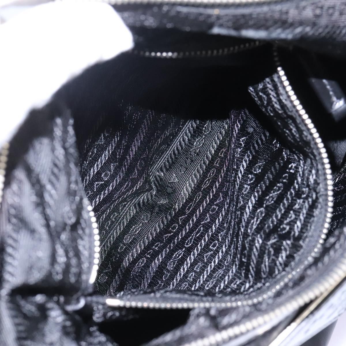 Prada Tessuto Black Synthetic Shoulder Bag (Pre-Owned) Size ONE SIZE - 16 Thumbnail