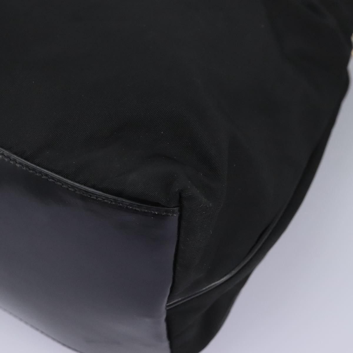 Prada Tessuto Black Synthetic Shoulder Bag (Pre-Owned) Size ONE SIZE - 7 Thumbnail
