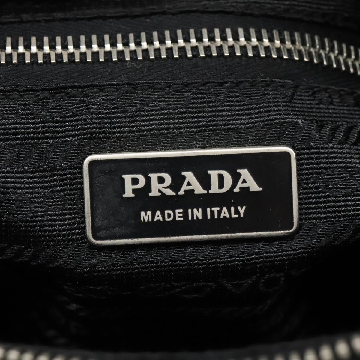 Prada Tessuto Black Synthetic Shoulder Bag (Pre-Owned) Size ONE SIZE - 19 Thumbnail