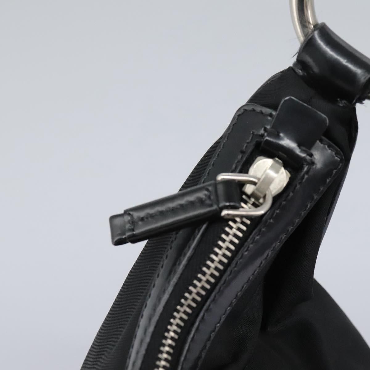 Prada Tessuto Black Synthetic Shoulder Bag (Pre-Owned) Size ONE SIZE - 14 Thumbnail