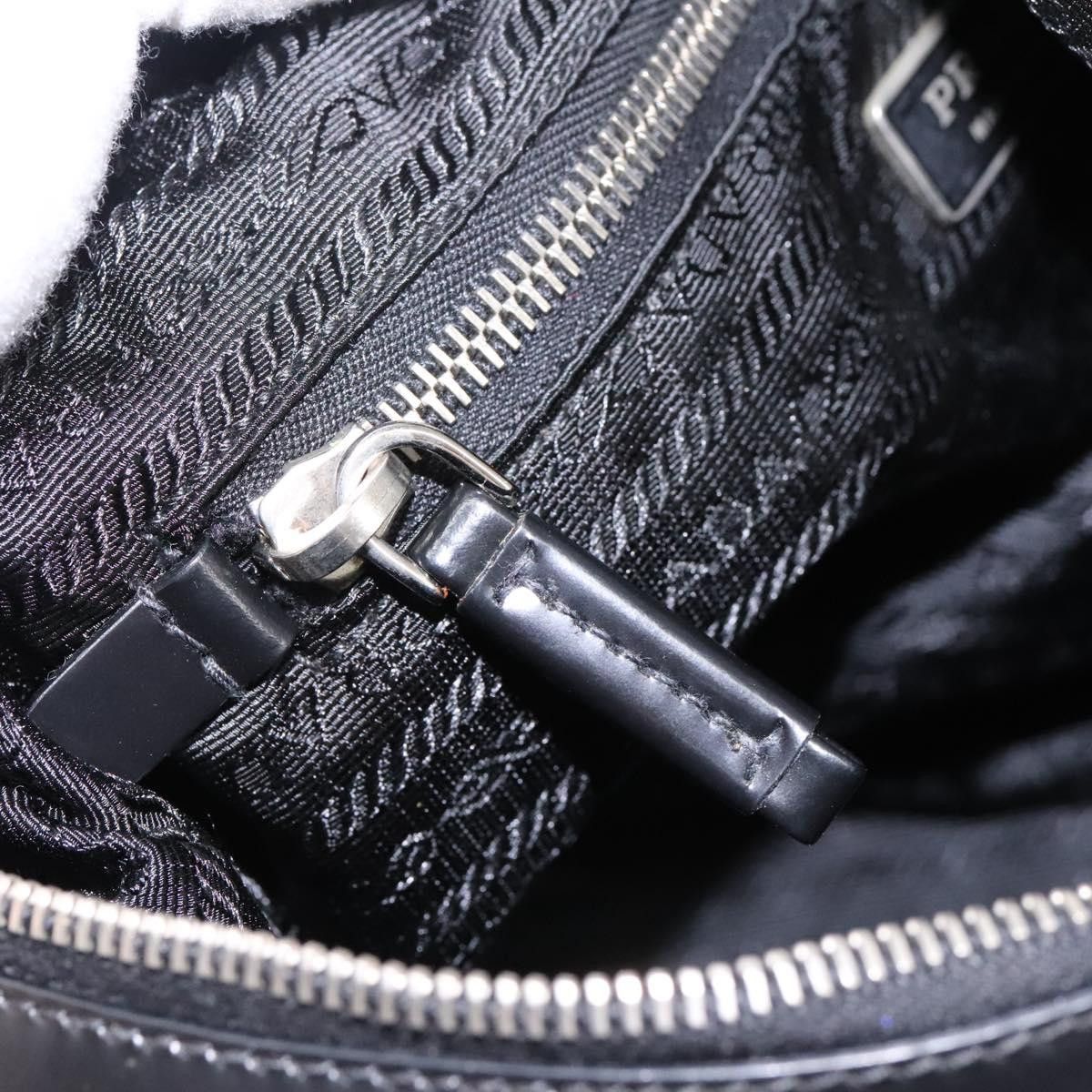 Prada Tessuto Black Synthetic Shoulder Bag (Pre-Owned) Size ONE SIZE - 13 Thumbnail