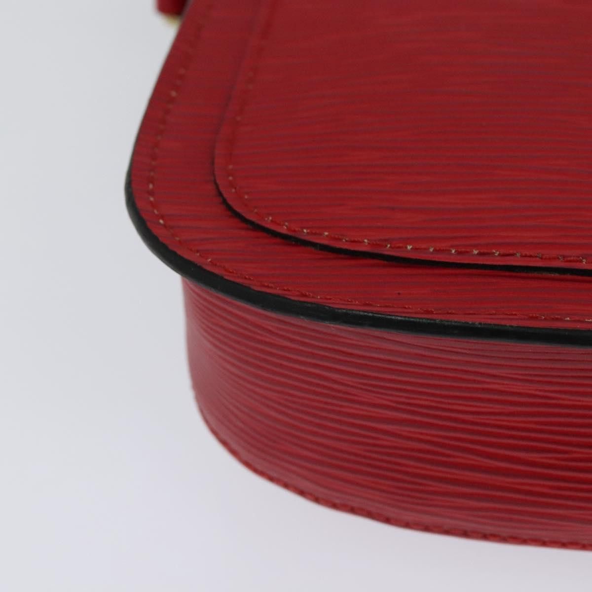 Louis Vuitton Saint Cloud Red Leather Shoulder Bag (Pre-Owned) Size ONE SIZE - 8 Thumbnail