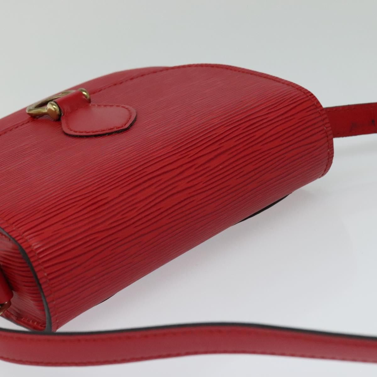 Louis Vuitton Saint Cloud Red Leather Shoulder Bag (Pre-Owned) Size ONE SIZE - 5 Thumbnail