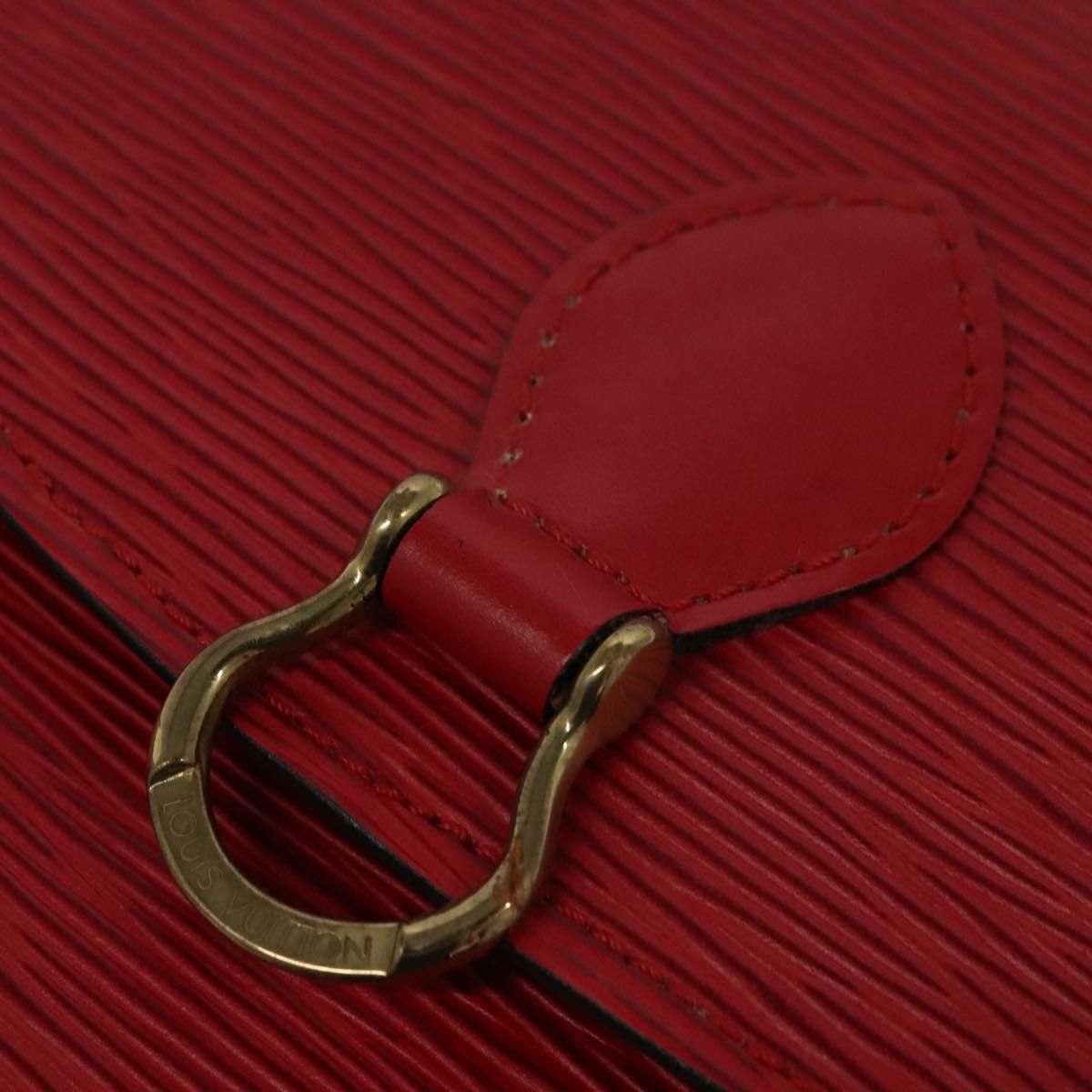 Louis Vuitton Saint Cloud Red Leather Shoulder Bag (Pre-Owned) Size ONE SIZE - 12 Thumbnail