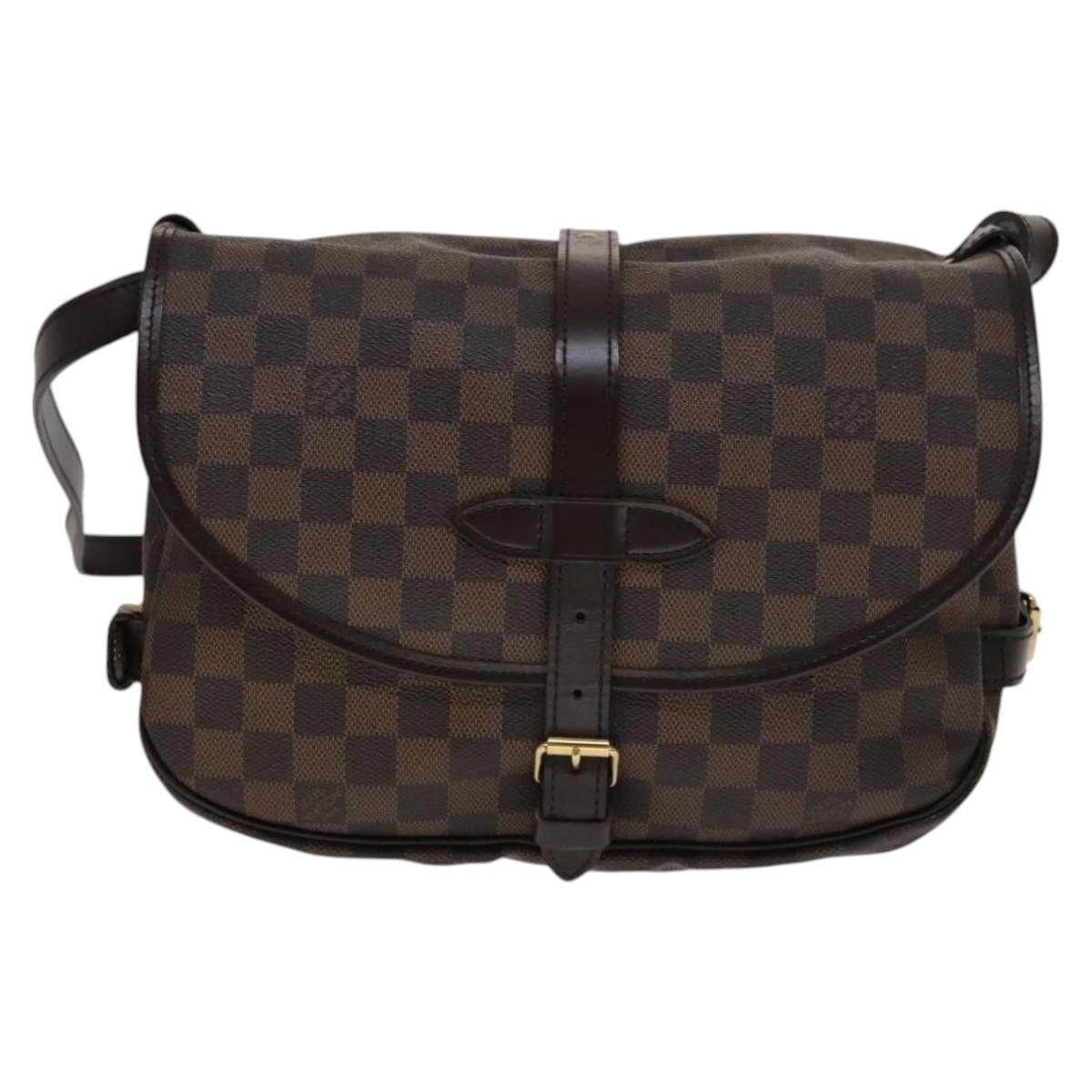 Louis Vuitton Saumur 30 Brown Canvas Shoulder Bag (Pre-Owned) Size ONE SIZE - 2 Thumbnail