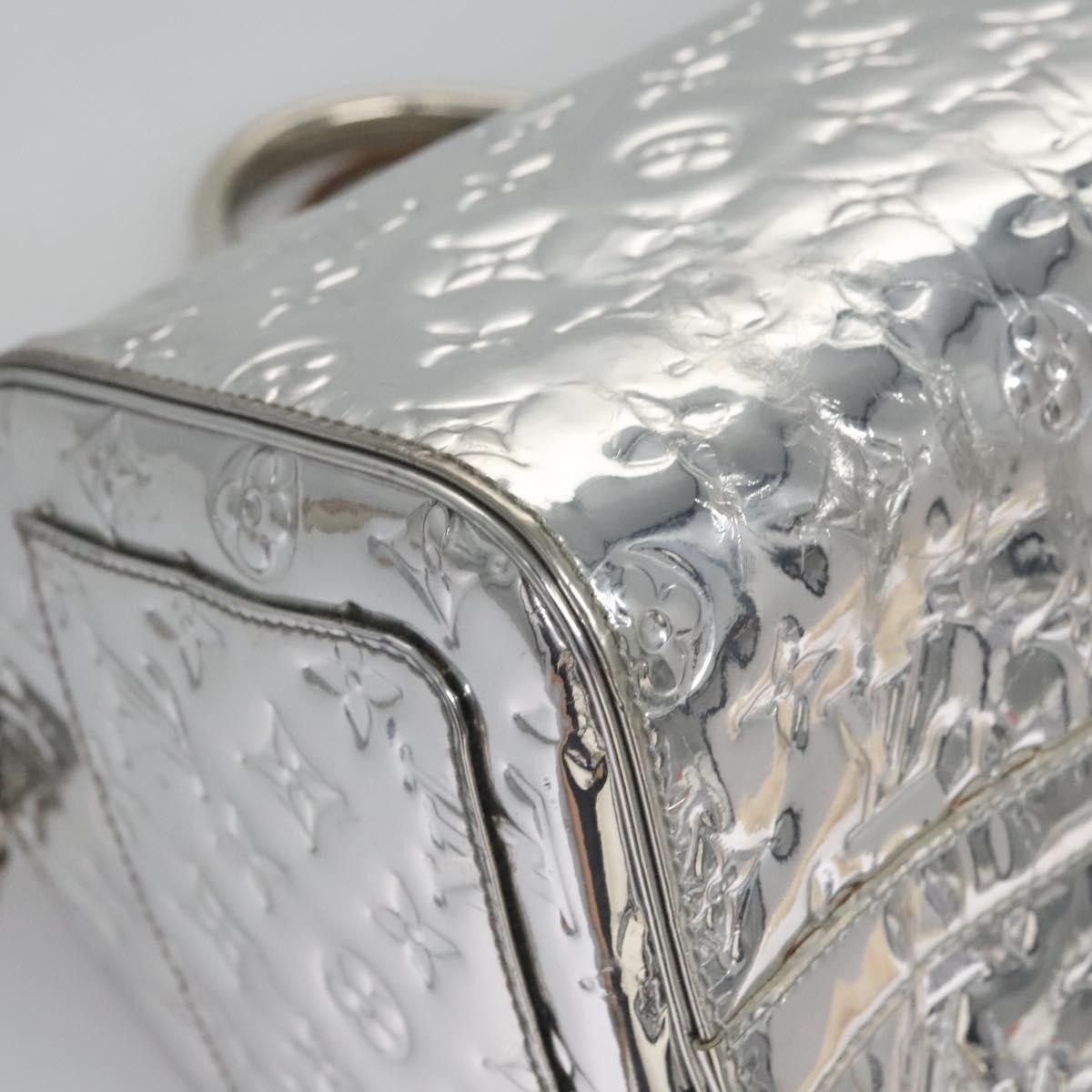 Louis Vuitton Speedy 30 Silver Patent Leather Handbag (Pre-Owned) Size ONE SIZE - 6 Thumbnail