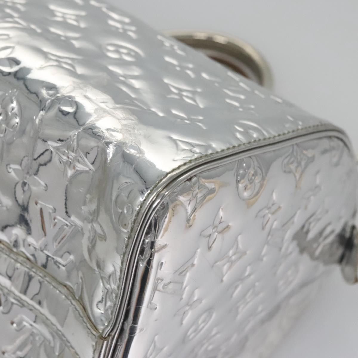 Louis Vuitton Speedy 30 Silver Patent Leather Handbag (Pre-Owned) Size ONE SIZE - 7 Thumbnail